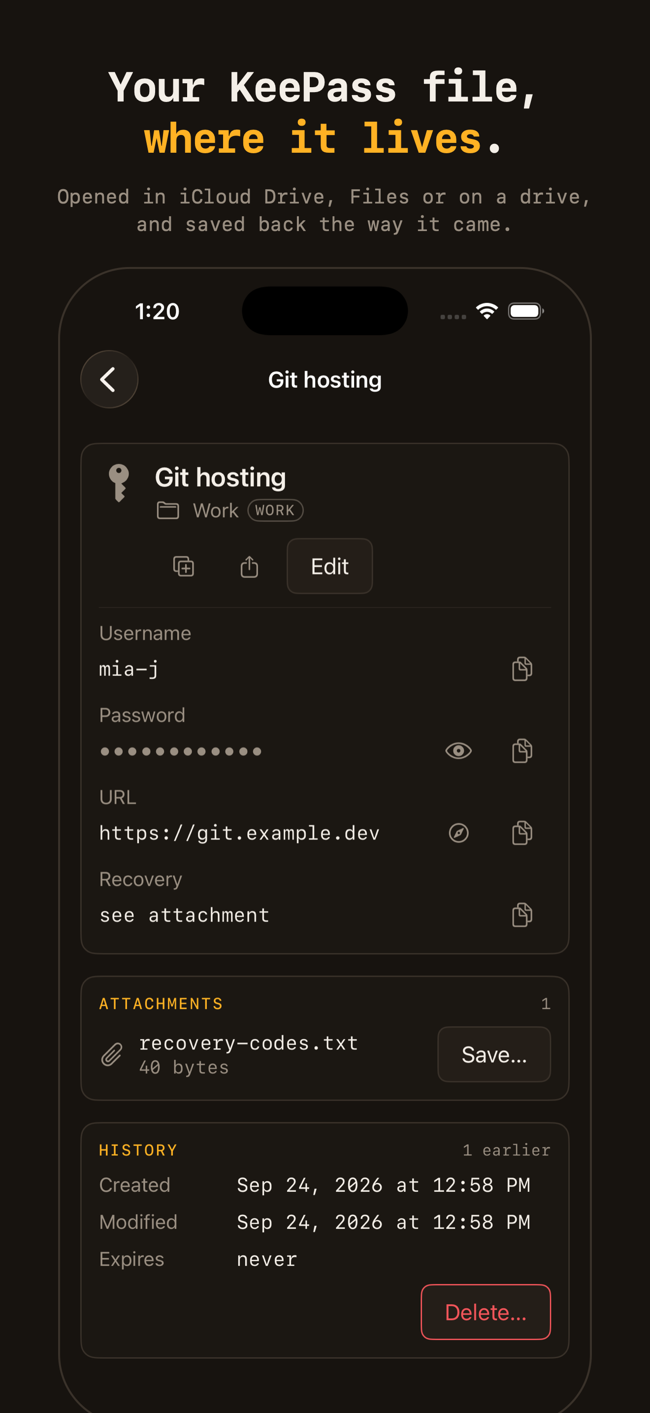 Keepasso: appstore-screenshots-iphone-6.9-1-entry.png